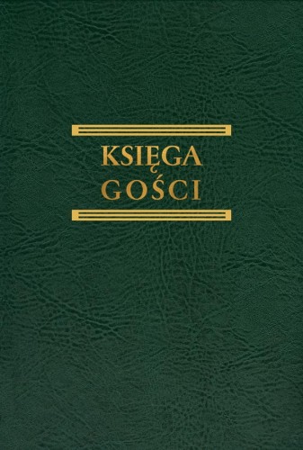 Księga Gości - zielona