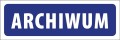 Tabliczka informacyjna na drzwi - ARCHIWUM