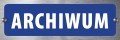 Tabliczka informacyjna na drzwi - ARCHIWUM