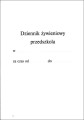 Dziennik żywieniowy przedszkola