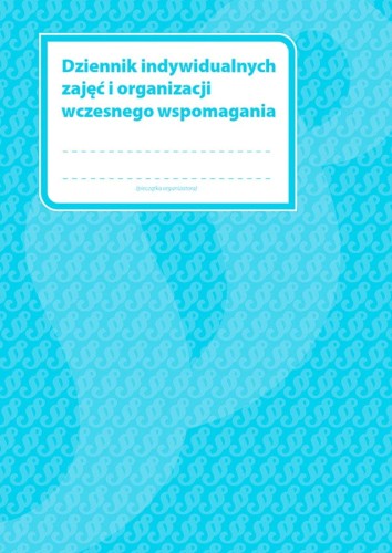 Dziennik Indywidualnych zajęć i organizacji wczesnego wspomagania MEN-IWWR/2020