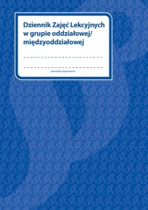 Dziennik Zajęć Lekcyjnych w grupie oddziałowej/ międzyoddziałowej MEN-DZL/2022