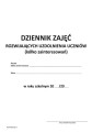 Dziennik Zajęć Rozwijających Uzdolnienia Uczniów (kółka zainteresowań) MEN-DZKZ/2020