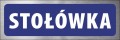 Tabliczka informacyjna na drzwi - STOŁÓWKA