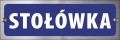 Tabliczka informacyjna na drzwi - STOŁÓWKA