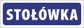 Tabliczka informacyjna na drzwi - STOŁÓWKA