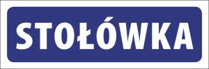 Tabliczka informacyjna na drzwi - STOŁÓWKA