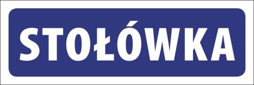 Tabliczka informacyjna na drzwi - STOŁÓWKA
