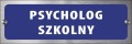 Tabliczka informacyjna na drzwi - PSYCHOLOG SZKOLNY