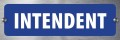 Tabliczka informacyjna na drzwi - INTENDENT