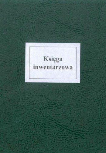 Księga inwentarzowa, twarda oprawa, 400 str.