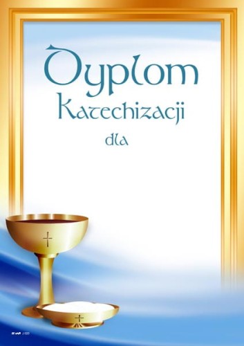 Dyplom katechizacji J020