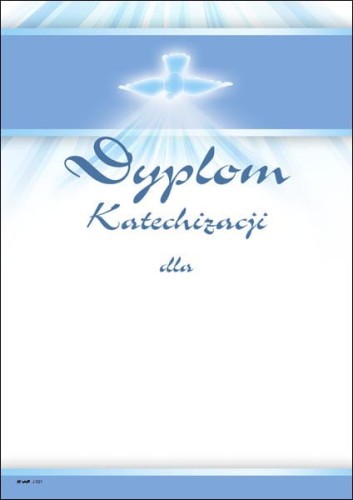 Dyplom katechizacji J021