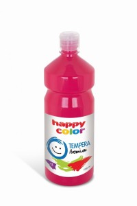 Farba Tempera Premium 1000ml, magenta, Happy Color