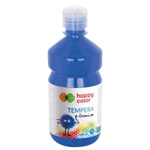 FARBA TEMPERA PREMIUM 1000ML. NIEBIESKA H.COLOR