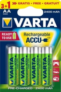 BATERIE ACCU R6 2400mAh POWER VARTA 4szt