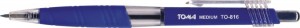 DŁUGOPIS AUTOMAT. TO-816 TO-038 1mm NIEBIESKI