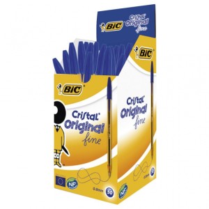 BIC Cristal Original Fine Długopis niebieski 1 szt