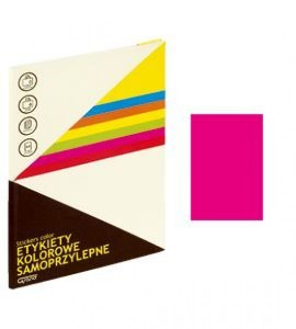 ETYKIETA SAMOPRZYLEPNA GRAND 062 A4 RÓŻOWA