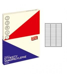 ETYKIETY SAMOPRZYLEPNE GRAND 007 BIALE 70x16,9