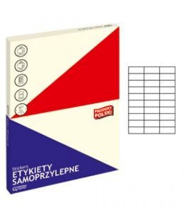 ETYKIETY SAMOPRZYLEPNE GRAND 009 BIAŁE 70x29,7