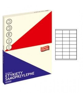 ETYKIETY SAMOPRZYLEPNE GRAND 012 BIAŁE 70x35