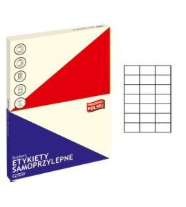 ETYKIETY SAMOPRZYLEPNE GRAND 016 BIAŁE 70x42,3