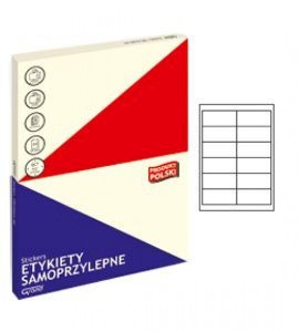 ETYKIETY SAMOPRZYLEPNE GRAND 019 BIAŁE 97x42,3