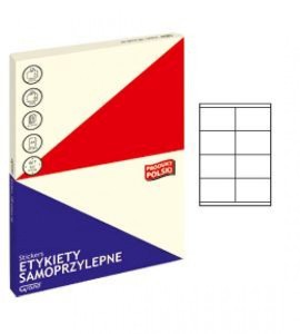 ETYKIETY SAMOPRZYLEPNE GRAND 028 BIAŁE 105x70