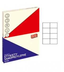 ETYKIETY SAMOPRZYLEPNE GRAND 029 BIAŁE 105x74
