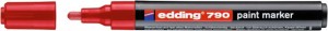 Marker olejowy e-790 EDDING, 2-3 mm, czerwony