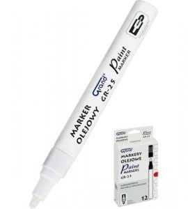 MARKER OLEJOWY GRAND GR-25 BIAŁY