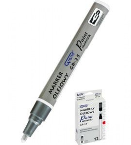 MARKER OLEJOWY GRAND GR-25 SREBRNY