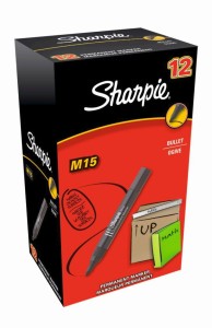 MARKER PERM. M15 OKRĄGŁY CZARNY B 2,0 1szt