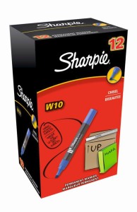 MARKER PERM. W10 ŚCIĘTY NIEBIESKI C 1,5-5,0 1szt