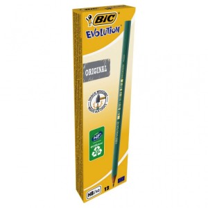 BIC Evolution Original 650 HB Ołówek bez gumki Blister 12 szt