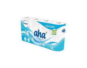 PAPIER TOALETOWY AHA BIAŁY 8szt
