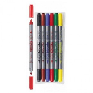 Pisaki DOUBLE POINT x6 etui