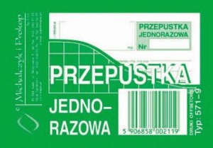 Przepustka jednorazowa