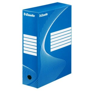 Pudło archiwizacyjne Esselte Standard, 100 mm, Niebieski