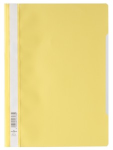SKOROSZYT A4 PP PVC ŻÓŁTY