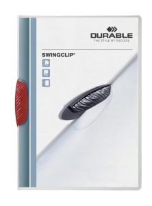 SKOROSZYT ZACISKOWY SWINGCLIP A4 CZERWONY 30K