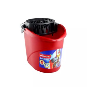 VILEDA SUPER WIADRO CZERWONE Z WYCISKACZEM