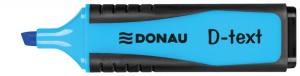 Zakreślacz fluorescencyjny DONAU D-Text, 1-5mm (linia), niebieski