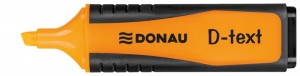 Zakreślacz fluorescencyjny DONAU D-Text, 1-5mm (linia), pomarańczowy