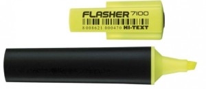 Zakreślacz FLASHER żółty 10 szt.