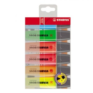 ZAKREŚLACZ BOSS 70 ETUI 6 SZT.