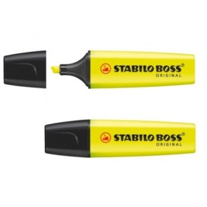 ZAKREŚLACZ BOSS ŻÓŁTY