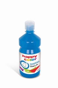 Farba tempera Premium 500ml, błękitny, Happy Color