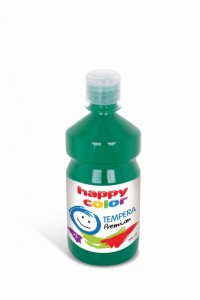 Farba tempera Premium 500ml, ciemnozielony, Happy Color